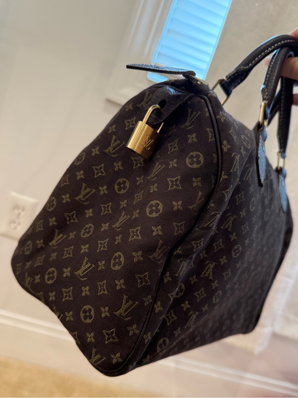 Very good condition! Louis Vuitton Speedy 30 Mini Lin - Picture 2 of 10